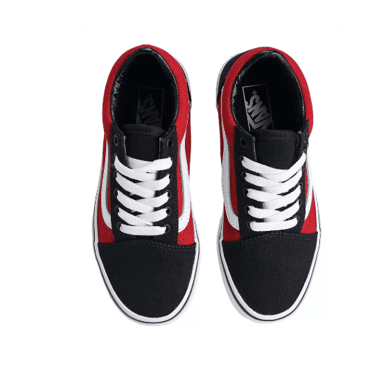 Vans Old Skool Red / Black 3